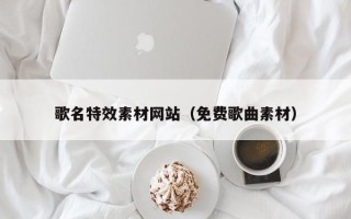 滨州歌名特效素材网站（免费歌曲素材）